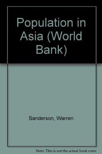 Imagen de archivo de Population in Asia a la venta por Better World Books Ltd