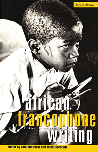 Imagen de archivo de AFRICAN FRANCOPHONE WRITING a la venta por Yesterday's Books