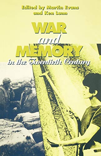 Imagen de archivo de War and Memory in the Twentieth Century a la venta por ZBK Books