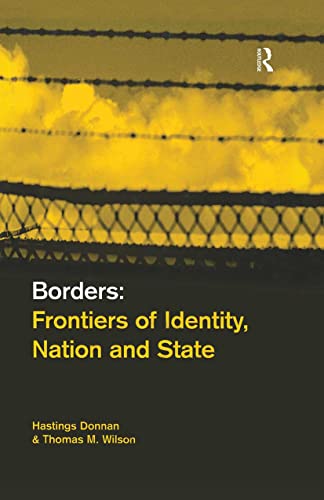 9781859732410: Borders: Frontiers of Identity, Nation and State