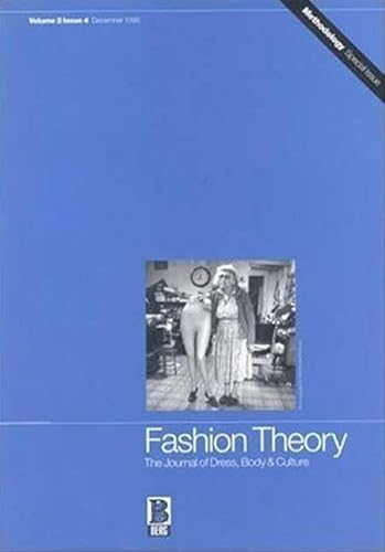 9781859732458: Fashion Theory: The Journal of Dress, Body & Culture : Issue 4 : December 1998: 2