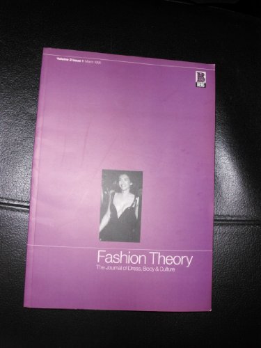 9781859739440: Fashion Theory: The Journal of Dress, Body & Culture: 2