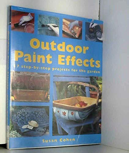 9781859744109: Outdoor Paint Effects: 17 Step-by-step Projects for the Garden