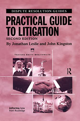 Beispielbild fr Practical Guide to Litigation. 2nd edition. zum Verkauf von Kloof Booksellers & Scientia Verlag