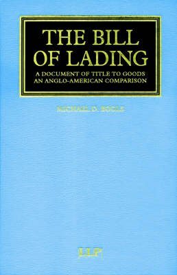 9781859784808: Bills of Lading: Law and Contracts