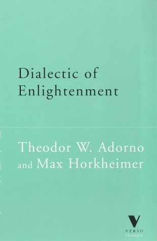 9781859841549: Dialectic of Enlightenment: 15 (Verso Classics)