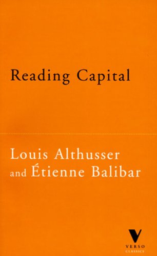 Beispielbild fr Reading Capital (The Verso Classics Series) zum Verkauf von HPB-Ruby