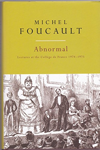 9781859845394: Abnormal: Lectures at the Collge de France, 1974–1975