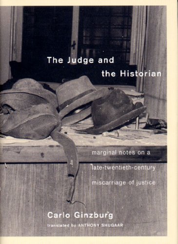 Imagen de archivo de The Judge and the Historian: Marginal Notes on a Late-Twentieth-Century Miscarriage of Justice a la venta por HPB-Red