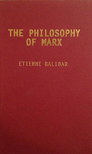 9781859849514: The Philosophy of Marx