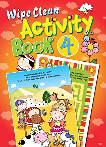 9781859852903: Wipe Clean Activity Book 4: Illustrated by Marie Allen: 04