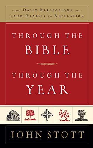 9781859856581: Through the Bible, Through the Year: Daily Reflections from Genesis to Revelation