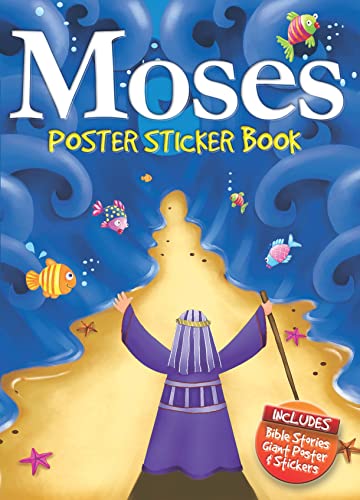 Imagen de archivo de Moses Poster Sticker Book (Candle Bible for Kids) a la venta por WorldofBooks