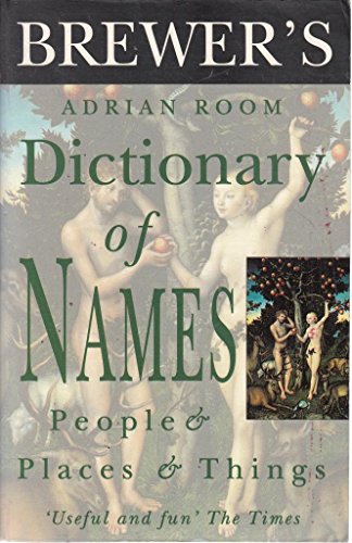 9781859861028: Brewer's Dictionary of Names