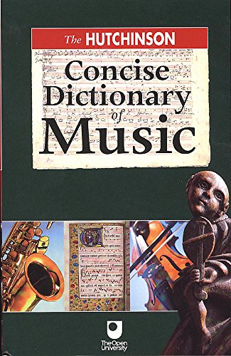 9781859862728: The Hutchinson Concise Dictionary of Music (Helicon arts & music)