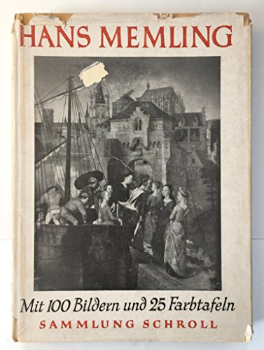 Imagen de archivo de Hans Memling a la venta por medimops