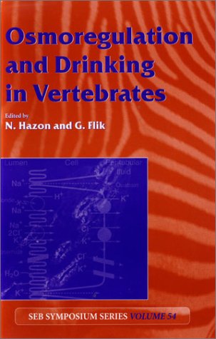 9781859960943: Osmoregulation and Drinking in Vertebrates (Society for Experimental Biology)
