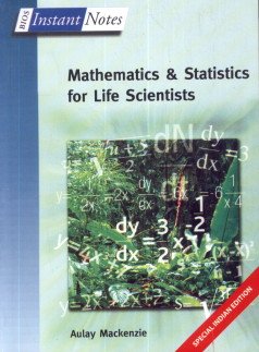 Stock image for BIOS Instant Notes in Mathematics and Statistics for Life Scientists for sale by Chiron Media