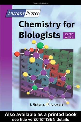 Stock image for BIOS Instant Notes in Chemistry for Biologists for sale by AwesomeBooks