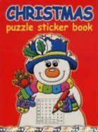 Stock image for Christmas Puzzle Sticker Book for sale by THEVILLAGEBOOKSTORE