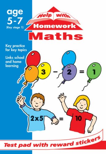 Stock image for HELP WITH HOMEWORK MATHS PAD (Help With Homework Test Pads) for sale by Bahamut Media