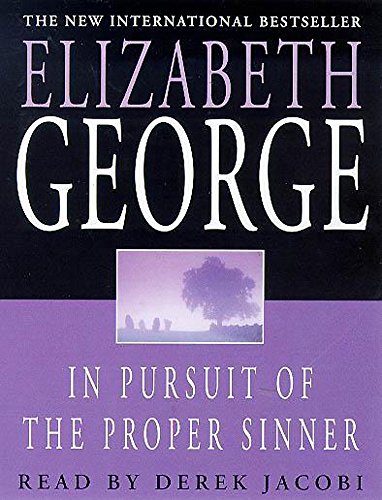 9781859989791: In Pursuit of the Proper Sinner: An Inspector Lynley Novel: 9