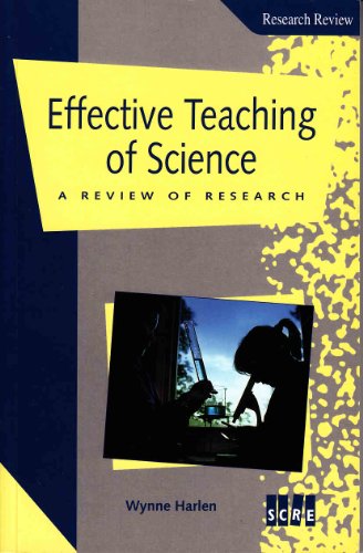 9781860030482: The Effective Teaching of Science: A Review of Research (SCRE Publication)