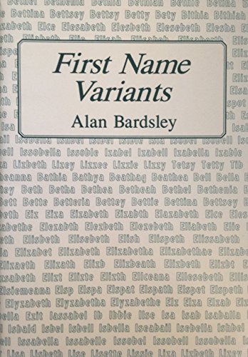 Beispielbild fr First Name Variants zum Verkauf von WorldofBooks