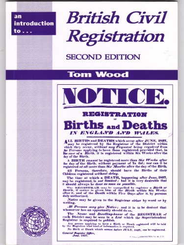 Imagen de archivo de British Civil Registration a la venta por WorldofBooks