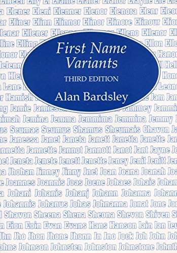 Stock image for First Name Variants for sale by WorldofBooks