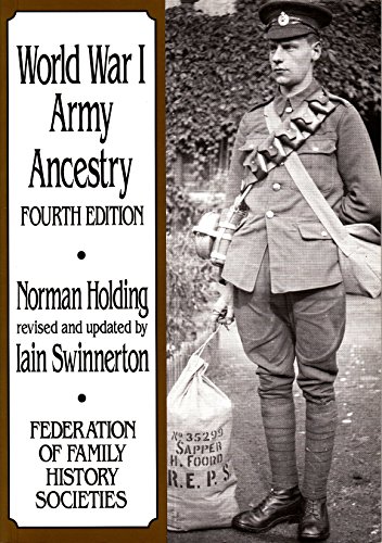 Beispielbild fr World War I: Army Ancestry zum Verkauf von WorldofBooks