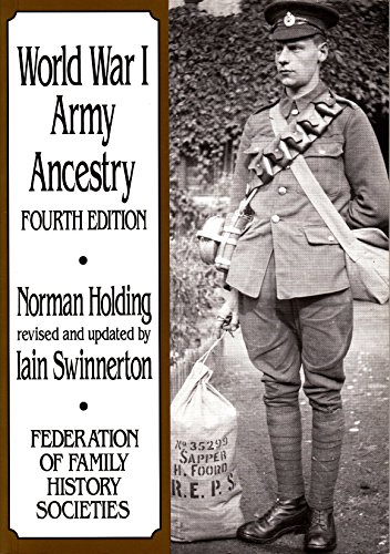 Imagen de archivo de World War I: Army Ancestry a la venta por WorldofBooks