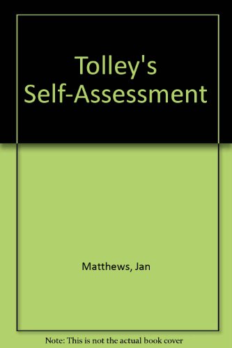 Stock image for Tolley's Self-Assessment for sale by Cambridge Rare Books