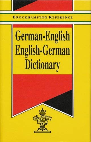 Stock image for German-English, English-German Dictionary (Brockhampton Reference Series (Bilingual)) for sale by WorldofBooks