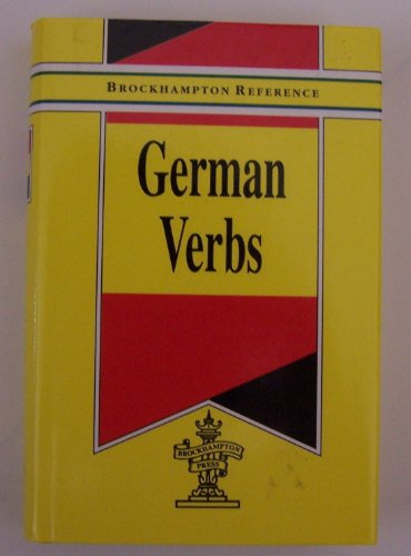 Beispielbild fr German Verbs zum Verkauf von Better World Books