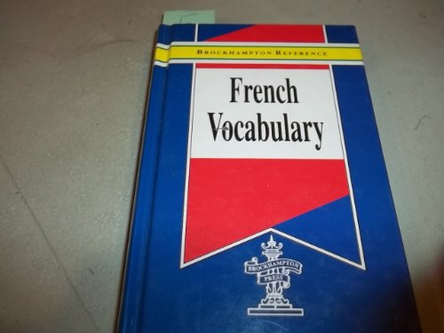 9781860190421: Brockhampton French Vocabulary