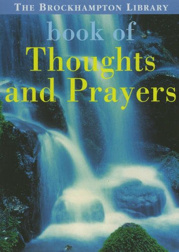 Stock image for Book of Thoughts and Prayers (Brockhampton Library) for sale by Goldstone Books