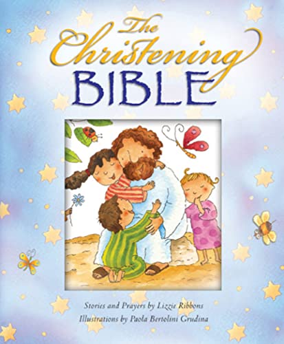 Stock image for Christening Bible Blue for sale by Books From California