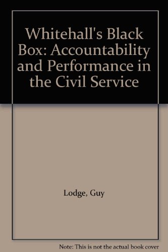 Whitehall's Black Box (9781860302992) by Lodge, Guy