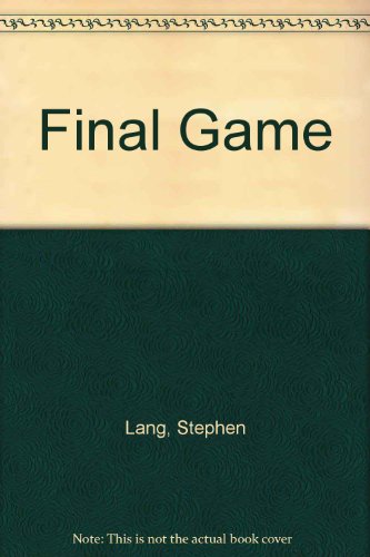 Final Game (9781860337185) by Stephen Lang