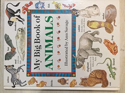 Beispielbild fr My Big Book of Animals (My Big Book Series) zum Verkauf von Wonder Book