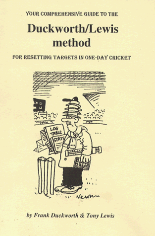 Stock image for Duckworth Lewis Method for Resetting Targets in One-day Cricket for sale by dsmbooks