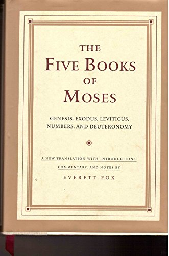 Imagen de archivo de Five Books of Moses, The: Genesis, Exodus, Leviticus, Numbers and Deuteronomy a la venta por WorldofBooks