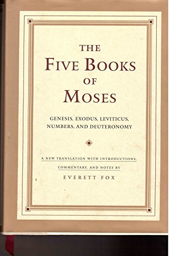 9781860461422: Five Books of Moses Hb