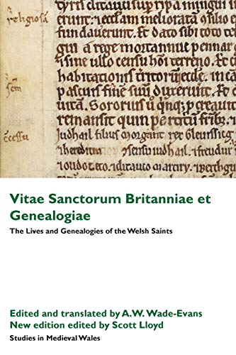 

Vitae Sanctorum Britanniae Et Genealogiae: The Lives and Genealogies of the Welsh Saints: v. 1: Classic Texts in Medieval Welsh Studies