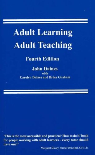 Beispielbild fr Adult Learning, Adult Teaching zum Verkauf von WorldofBooks