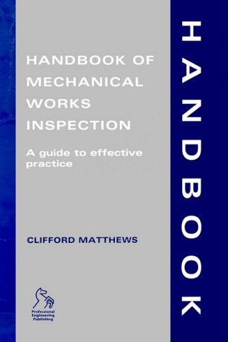 Stock image for Handbook of Mechanical Works Inspection: A Guide to Effective Practice for sale by ThriftBooks-Atlanta