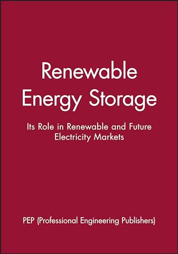 9781860583063: Renewable Energy Storage