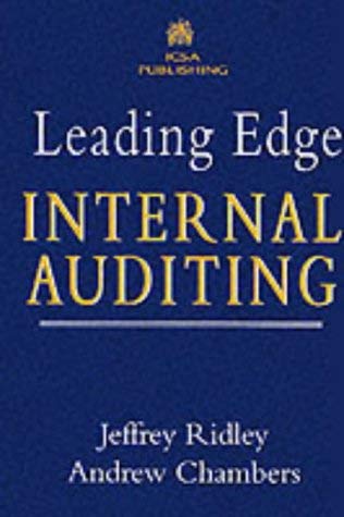 Imagen de archivo de Leading Edge Internal Auditing a la venta por WorldofBooks