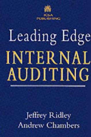 Stock image for Leading Edge Internal Auditing for sale by WorldofBooks